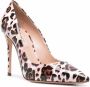 Casadei leopard-print stiletto pumps Pink - Thumbnail 2