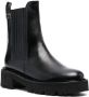 Casadei logo-plaque 50mm leather ankle boots Black - Thumbnail 2