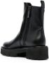 Casadei logo-plaque 50mm leather ankle boots Black - Thumbnail 3