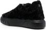 Casadei low-top fleece sneakers Black - Thumbnail 3