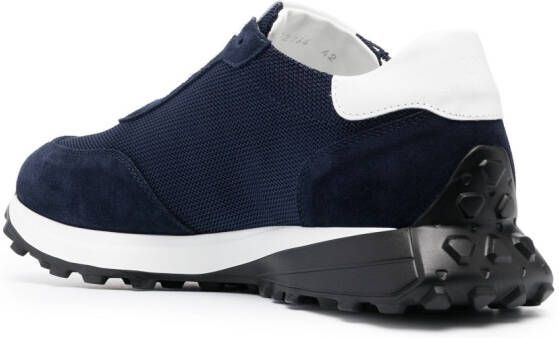 Casadei low-top suede sneakers Blue