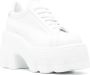 Casadei Maxxxi 100mm low-top sneakers White - Thumbnail 2