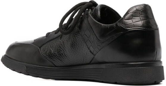 Casadei monogram low-top sneakers Black