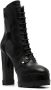 Casadei Nancy 120mm lace-up ankle boots Black - Thumbnail 2