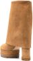Casadei Nancy 160mm almond-toe boots Brown - Thumbnail 3