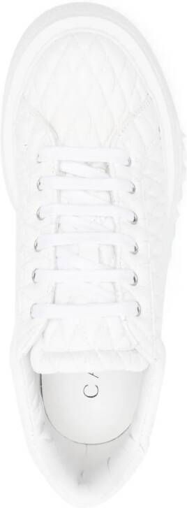 Casadei Nexus Dome platform sneakers White