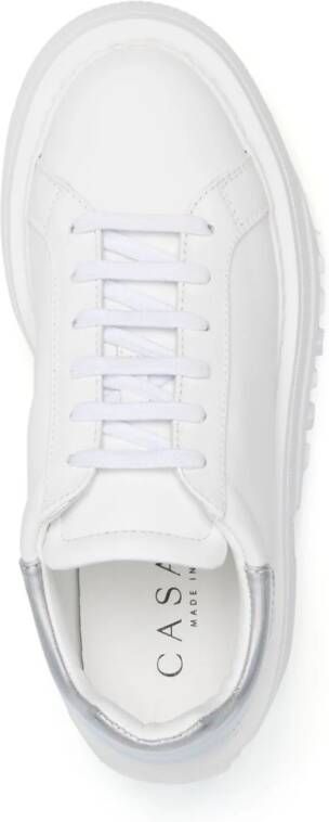 Casadei Nexus Flash leather sneakers White