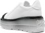 Casadei Nexus leather platform sneakers White - Thumbnail 3