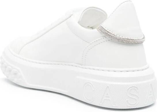Casadei Off Road C+C leather sneakers White