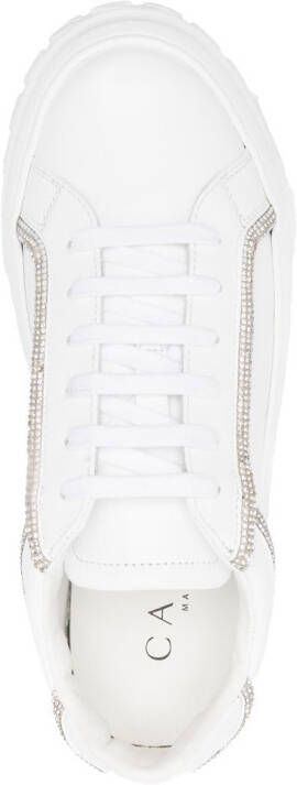 Casadei Off Road crystal-detail low-top sneakers White