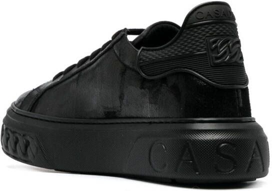 Casadei Off Road suede sneakers Black