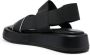 Casadei padded flat sandals Black - Thumbnail 3