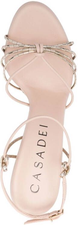 Casadei platform solm 140mm sandals Pink