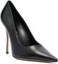 Casadei pointed-toe 110mm leather pumps Black - Thumbnail 2