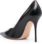 Casadei pointed-toe 110mm leather pumps Black - Thumbnail 3