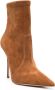 Casadei pointed-toe 110mm suede boots Brown - Thumbnail 2