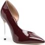 Casadei pointed-toe high-shine finish pumps Red - Thumbnail 2