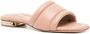 Casadei quilted nappa-leather slides Pink - Thumbnail 2