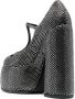 Casadei rhinestone-embellished 160mm heel pumps Black - Thumbnail 3