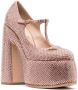 Casadei rhinestone-embellished 160mm heel pumps Pink - Thumbnail 2