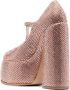 Casadei rhinestone-embellished 160mm heel pumps Pink - Thumbnail 3