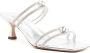 Casadei rhinestone-embellished strappy mules Silver - Thumbnail 2