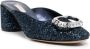Casadei Ring Cleo 50mm mules Blue - Thumbnail 2