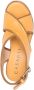 Casadei Rock platform leather sandals Brown - Thumbnail 4