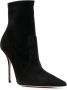 Casadei Scarlet 105mm leather boots Black - Thumbnail 2