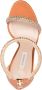 Casadei Scarlet Stratosphere 100mm leather sandals Gold - Thumbnail 4