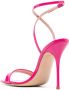 Casadei Scarlet Tiffany 100mm leather sandals Pink - Thumbnail 3