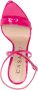 Casadei Scarlet Tiffany 100mm leather sandals Pink - Thumbnail 4