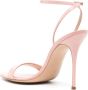 Casadei Scarlet Tiffany 115mm leather sandals Pink - Thumbnail 3