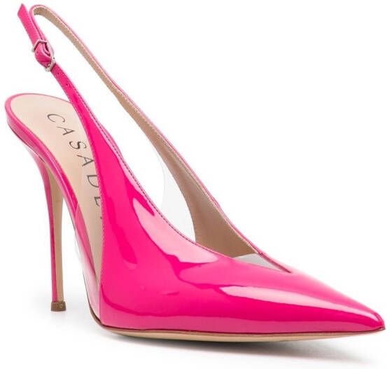 Casadei Scarlet Tiffany slingback pumps Pink