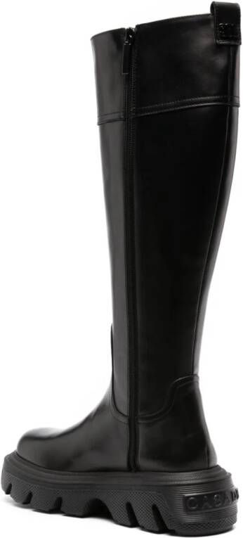 Casadei Seattle knee-length boots Black