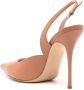 Casadei slingback leather pumps Brown - Thumbnail 3