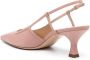 Casadei slingback leather pumps Pink - Thumbnail 3