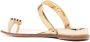 Casadei Soraya C Chain sandals Gold - Thumbnail 3