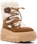 Casadei Stivali Polacco shearling-lining boots Brown - Thumbnail 2