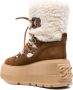 Casadei Stivali Polacco shearling-lining boots Brown - Thumbnail 3