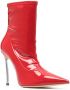 Casadei Super Blade Ultravox 100mm boots Red - Thumbnail 2