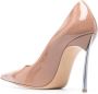 Casadei Superblade 100mm pointed-toe pumps Neutrals - Thumbnail 3