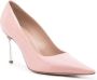 Casadei Superblade 80mm leather pumps Pink - Thumbnail 2