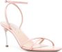 Casadei Superblade Jolly 100mm leather sandals Pink - Thumbnail 2
