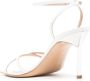 Casadei Superblade Jolly 100mm leather sandals White - Thumbnail 3