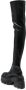 Casadei thigh-length oversize-sole boots Black - Thumbnail 3