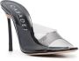 Casadei transparent 105mm heeled mules Black - Thumbnail 2