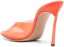 Casadei transparent peep-toe sandals Orange - Thumbnail 3
