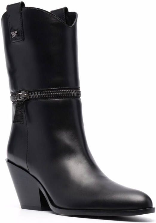 Casadei two-way ankle boots Black