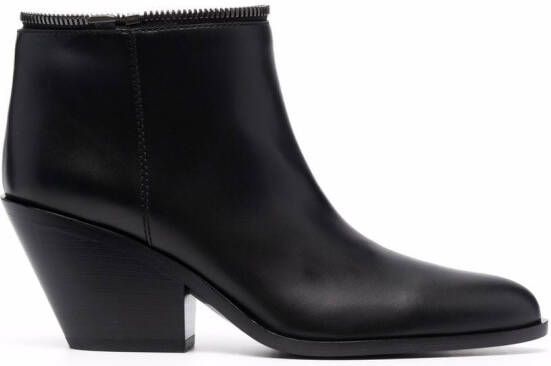 Casadei two-way ankle boots Black
